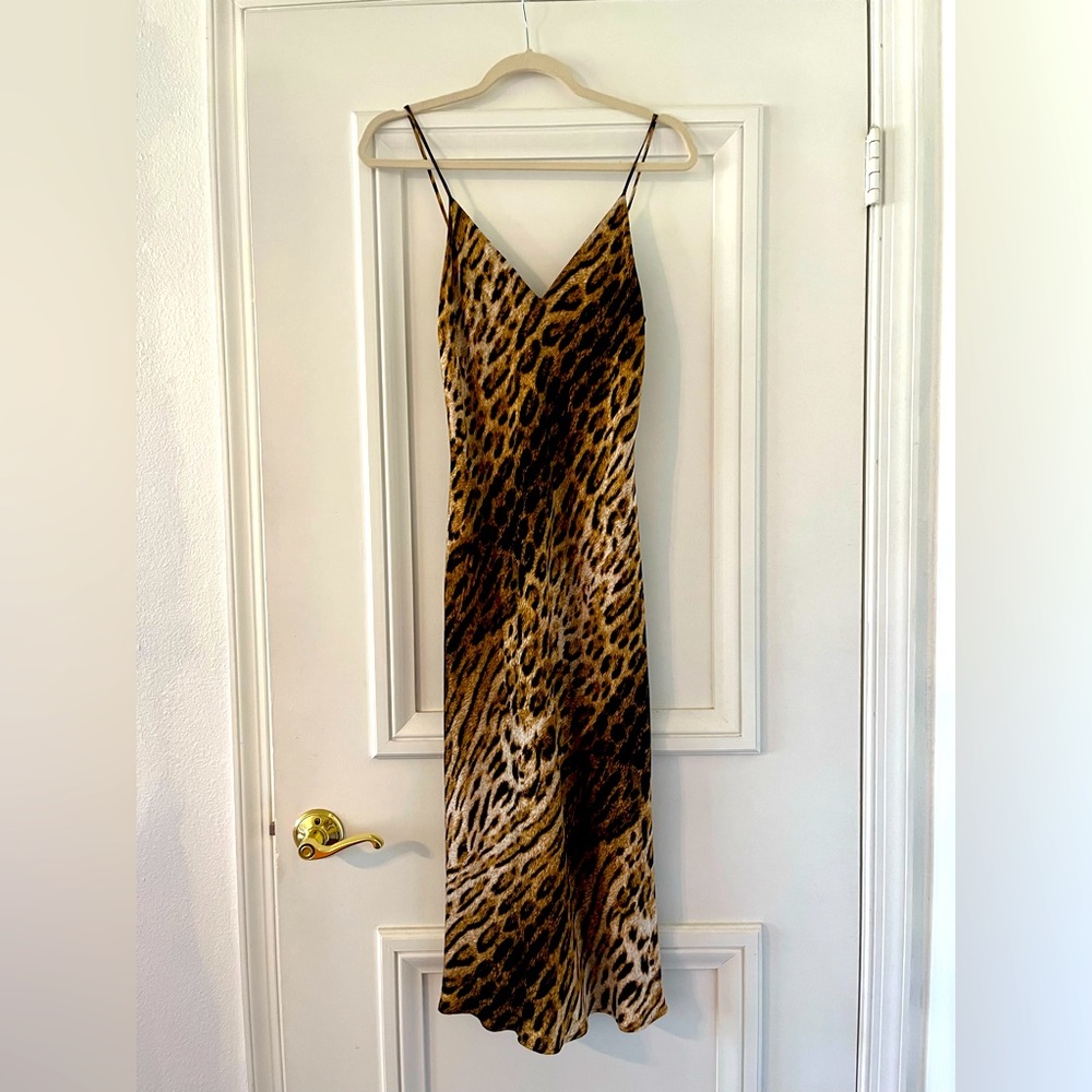 Sexy L’AGENCE Silk Slip Dress Size 2 🐅♥️